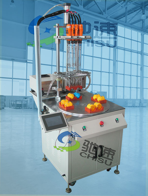 轉(zhuǎn)臺式鎖螺絲機